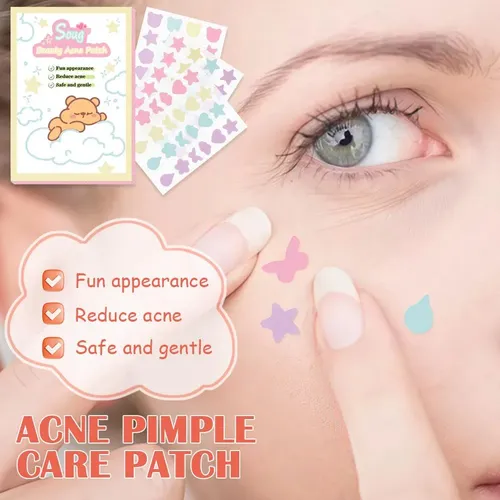 Parche Para Acné Star Invisible Colorful Pimple Ii, 72 Unida