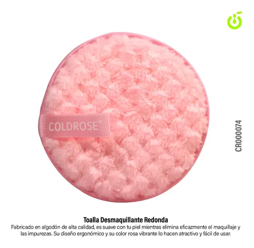 Pad Desmaquillante Reutilizable De Limpieza Make Up Coldrose