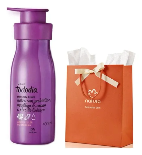 Crema Hidratante Corporal Natura Tododia de Ciruela y Flor de Vainilla, 400 ml