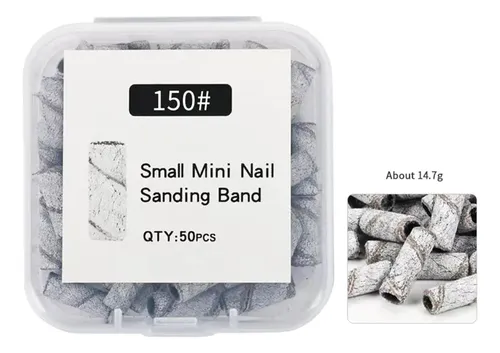 Juego De Limas Para Uñas Professional Sding Bands De Grano 8