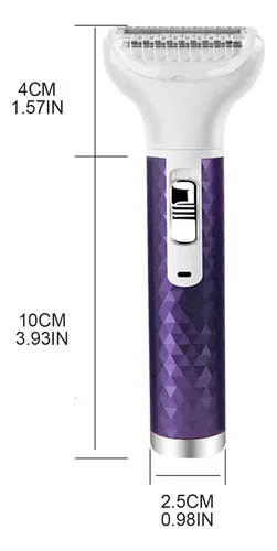 Mini Depiladora Eléctrica Inalámbrica Lady Shaver 5 En 1