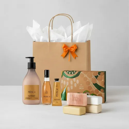 Kit Regalo Mujer Ekos Pitanga Natura Cremas Frescor Jabones