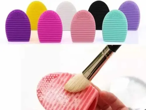 Set Brochas, Paleta Mezcladora Maquillaje, Limpia Brochas