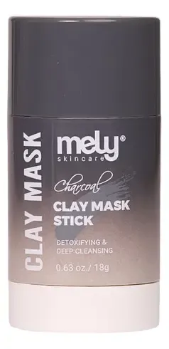 Mascarilla De Arcilla En Barra Con Extracto De Carbón Mely