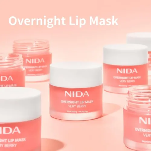 Máscara Labial Noche Nida Very Berry 2uds