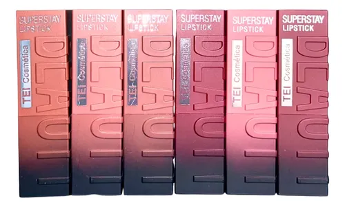 Labial En Barra Cremoso Superstay Lipstick Tei Cosmetica