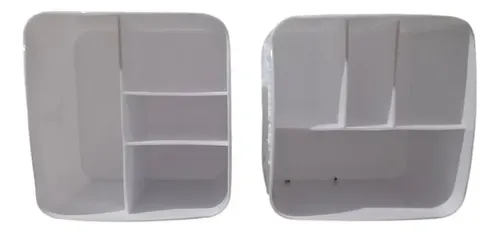 Porta Cosméticos Blancos X 2u.