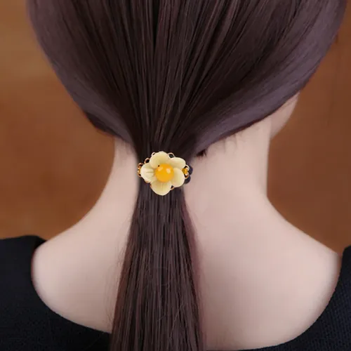 3 Unidades De Cinta Para El Pelo Con Pétalos De Colores, Est