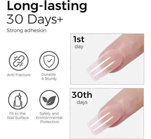 Pega Gel Uv 30 G Tomicca Para Uñas Postizas