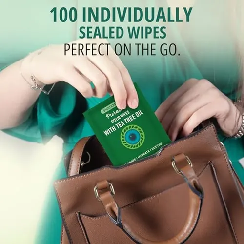 Cctoallitas Para Párpados Con Aceite De Árbol De Té, 200 Uni