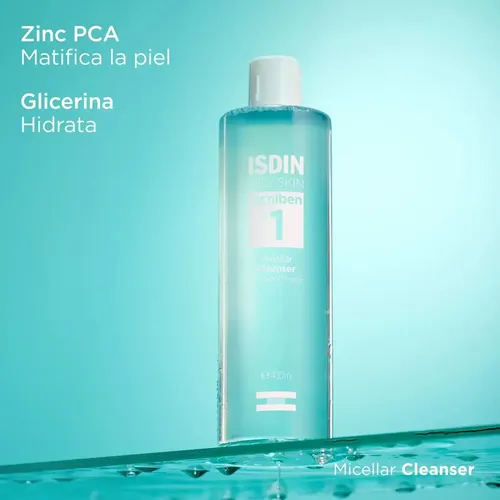 Isdin Acniben Micellar Cleanser Limpiador Micelar X400ml