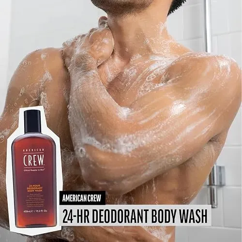 Jabón Corporal Desodorante American Crew 24 Horas Protección