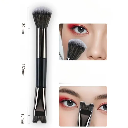 Brocha De Maquillaje En Polvo Para Sombra Nasal En Forma De
