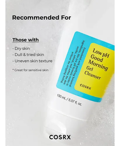 Cosrx Gel Low Ph De Limpieza Facial Diario 150ml Coreano
