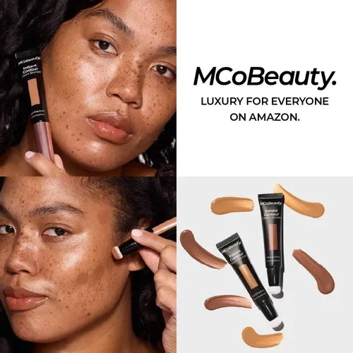 Contorno Crema En Barra Mcobeauty Medio-oscuro Con Aplicador