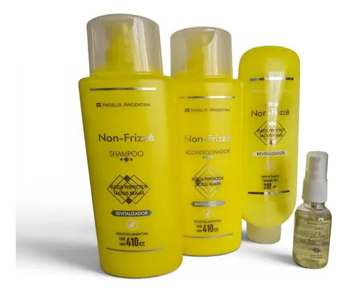 Combo Non Frizzé Rulos Perfectos, Lacios Reales + Sérum