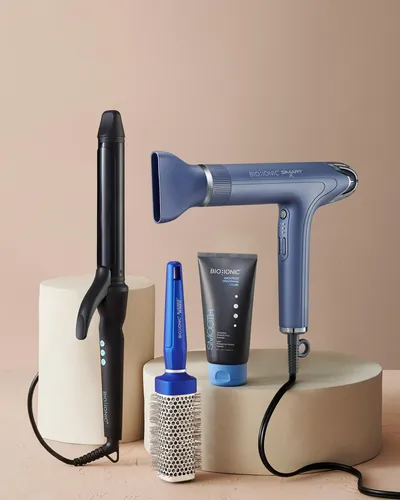 Cepillo Para Cabello Bio Ionic Bluewave Mediano Nanoiónico