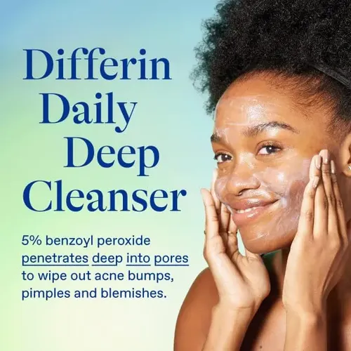 +jabón Facial Differin Acne Con Peróxido De Benzoilo Al 5%,  Acneica