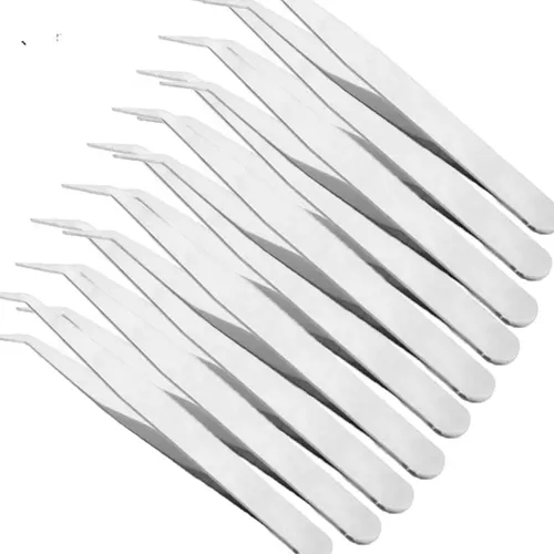Pinzas De Acero Inoxidable Para Cejas, Pinzas, Herramientas