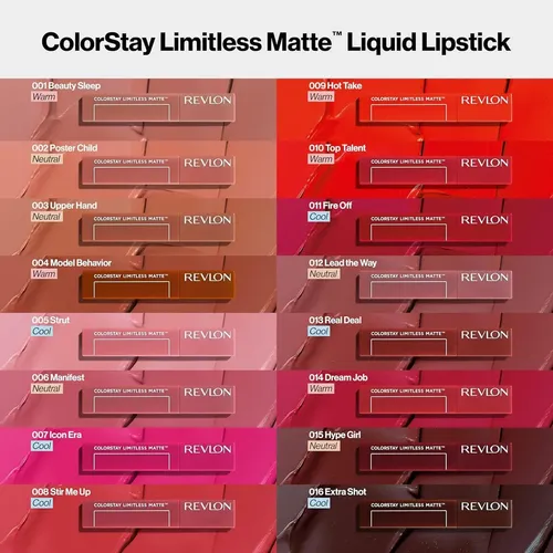 Revlon Mexico Cs Limitless Matte Lipstick Poster Child
