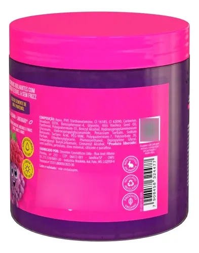Salon Line To De Cacho Kids Gelatina Activador Rulos Uva 6c