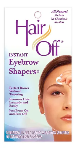 Tiras De Depilación Instantánea Eyebrow Shapers Hair Off (pa