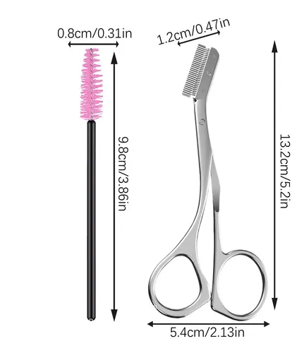 Lxg Tijeras Para Depilar Cejas Acero Inoxidable T Lxg