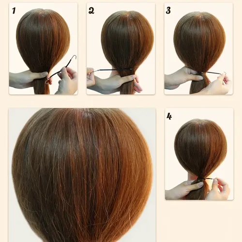10 Ganchos Elásticos Para Peinar El Cabello (paquete), Cinta Negro Not Specified