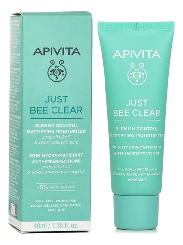 Apivita Locion Matificante Control Acne Just Bee Clear 40 Ml