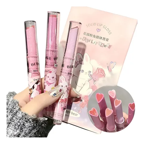 Gege Bear Set 3 Labiales Lip Gloss