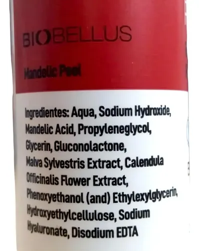 Mandelic Peel Renovación Celular Biobellus 30ml Ácido Mandélico