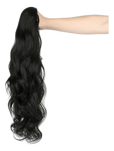 Extensión De Cabello Largo Y Ondulado Para Coleta