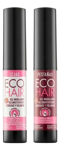 Eco Hair Gel Modelador Cejas Y Pestañas Kit Miradas