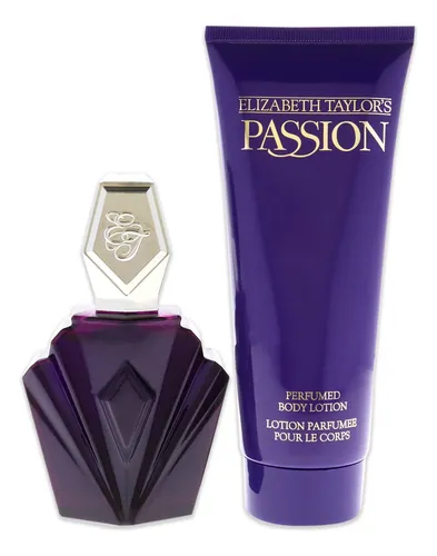 Passion By Elizabeth Taylor Para Mujer – Set Regalo 2 Piezas: 74ml Edt Y 201ml Loción Corporal