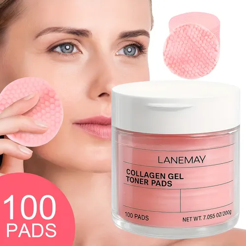 100 Toallitas Lanemay Colágeno+tónico – Limpia Poros, Piel G