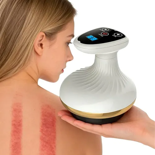 *masajeador Eléctrico Gua Sha Portátil Con 9 Niveles De Suc%