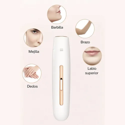 Depiladora Corporal Facial Recargable Usb Portátil Vello