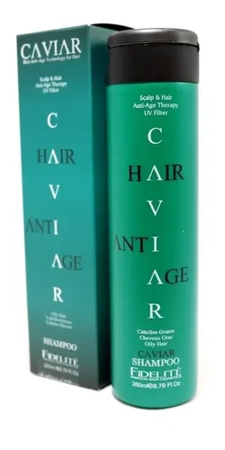 Shampoo Y Acondicionador Cabellos Grasos Fidelite X 260 Ml