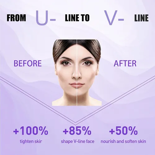 Crema Reafirmante Facial En Forma De V, 30 G, Hidratante Par