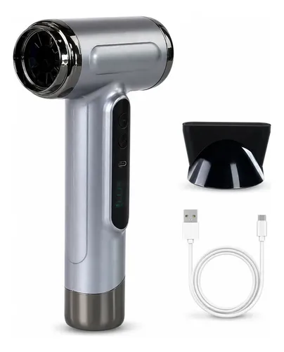 Secador De Pelo Inalámbrico Recargable Caliente Y Frío 200w
