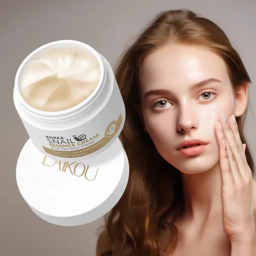 Kit Hidratante Facial Laikou Snail, 2 Unidades, Skin Radianc Normal Día/noche