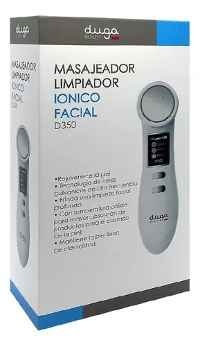 Masajeador Facial Limpiador Ionico Galvanico D350 Duga