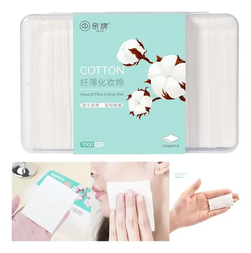 Toallitas Cosméticas, Almohadillas De Algodón Portátiles De