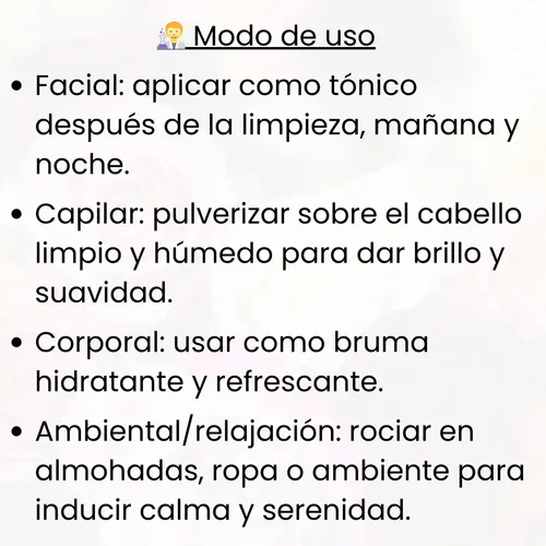 Hidrolato De Rosas Arvensis 100cc Tónico Hidratante Facial
