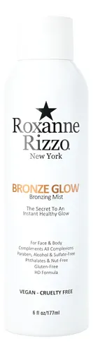 Bruma Hidratante Auto Tanner Roxanne Rizzo Bronze Glow 177 M