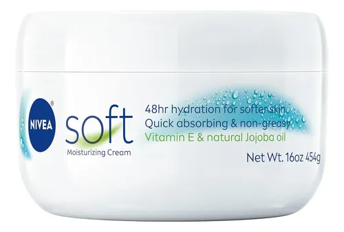 Crema Hidratante Nivea Soft, Rostro Cuerpo Manos 473ml