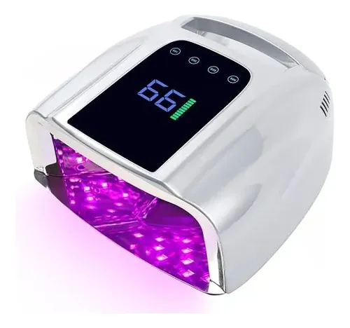 Cabina De Uñas Bomoqing Gld-001 Inalambrica Uv Led 96w