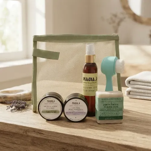 Tea Tree, Arcilla,skin Care, Limpieza Facial,cosmet Natural