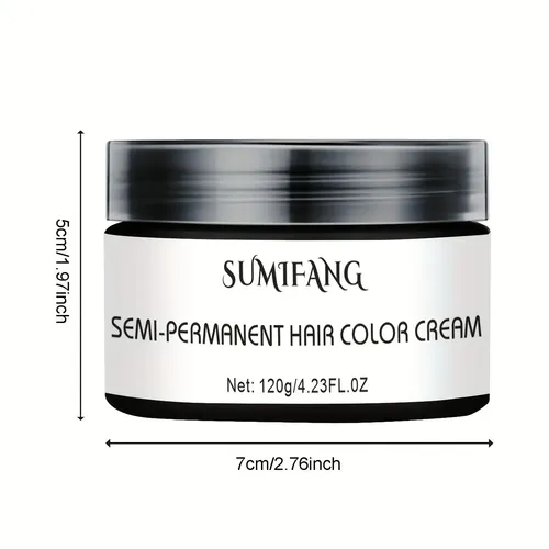 Tinte Negro Semipermanente Para Cabello | Suave Y Duradero