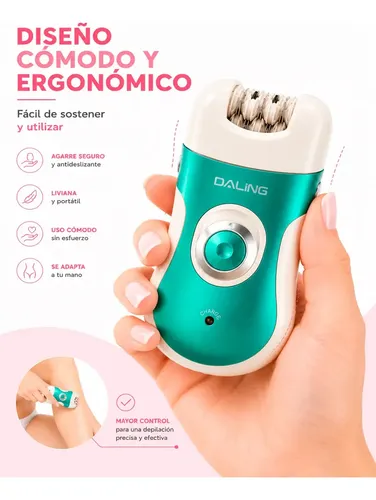 Depiladora Electrica Mujer 4 En 1 Zonas Intimas Recargable Mixto